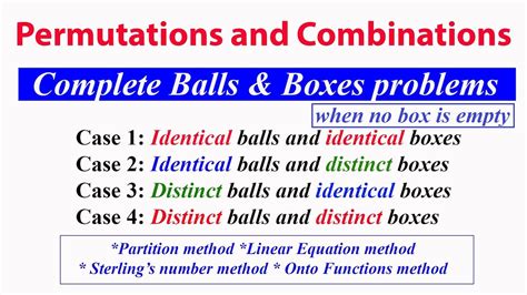 all distributions objects into boxes r|formula for distribution of things.